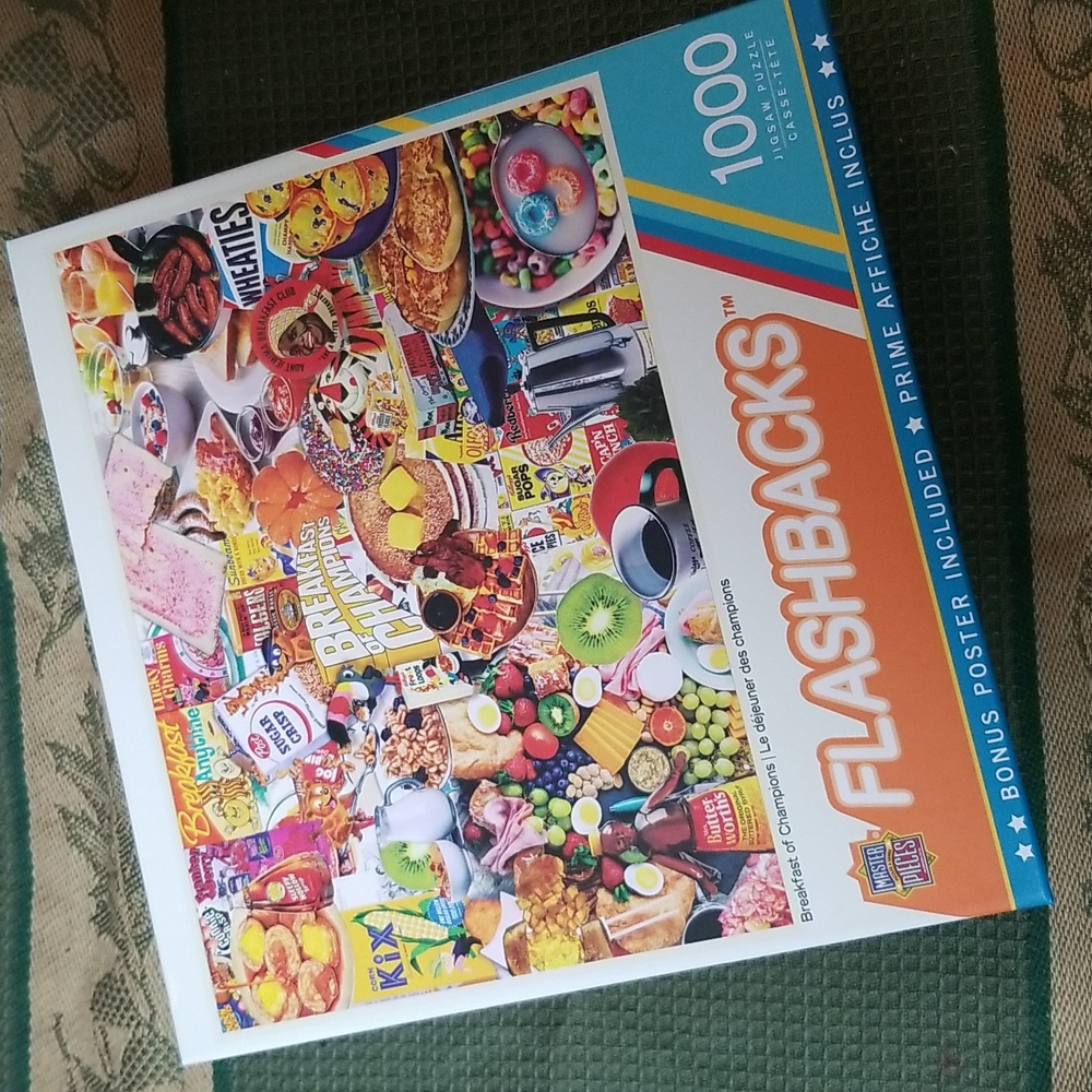 🧩1000PC BREAKFAST OF CHAMPIONS JIGSAW